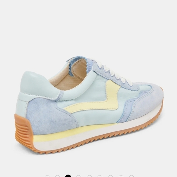 🔹️Dolce Vita 🔹️B.ntcd Blue Suede Sneakers - Picture 4 of 8